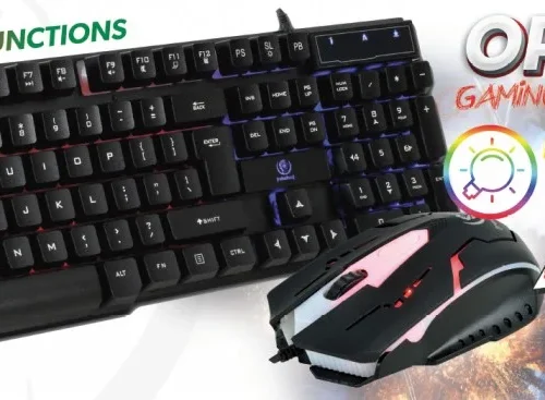 Rebeltec Wiчервен game set keabord+mouse OPPRESSOR