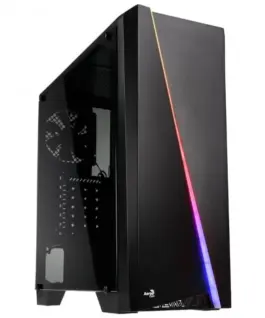 AeroCool Компютър case PGS CYLON RGB ADVANCE черен/USB3/ATX