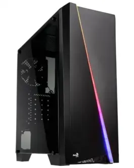 AeroCool Компютър case PGS CYLON RGB ADVANCE черен/USB3/ATX