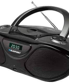 Alternative view of Blaupunkt Portable radio BB14 BK CD MP3 USB AUX FM PLL