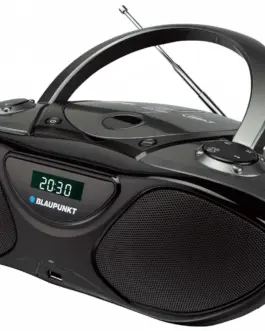 Alternative view of Blaupunkt Portable radio BB14 BK CD MP3 USB AUX FM PLL