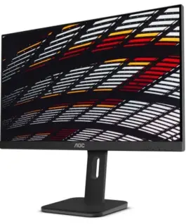 Alternative view of AOC Monitor 23.8 inches 24P1 IPS DVI DP HDMI Pivot Speakers