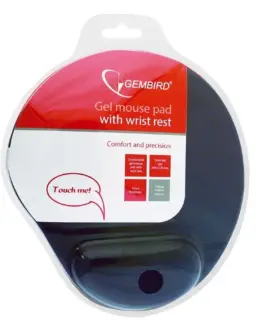 Alternative view of Gembird Gel подложка за мишка with wrist support
