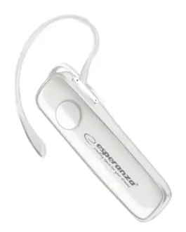 Esperanza Blurtooth earphone Celebes бял