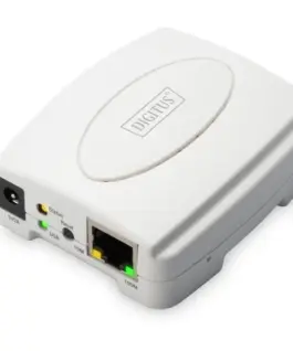 Digitus Print server 1xUSB 2.0 1xRJ45 Fast Ethernet 10/100Mbps