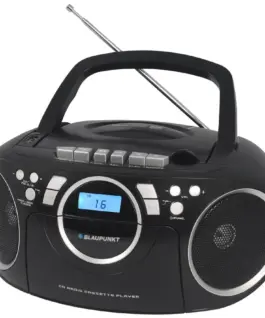 Alternative view of Blaupunkt Portable radio BB16BK FM / PLL / cassette / CD / MP3 / USB