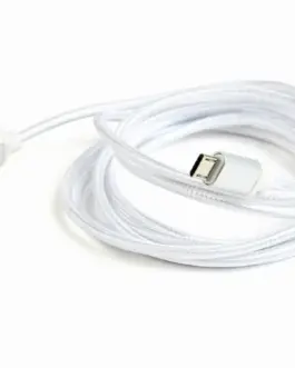 Gembird памучна оплетка Micro USB кабел/1.8m/silver