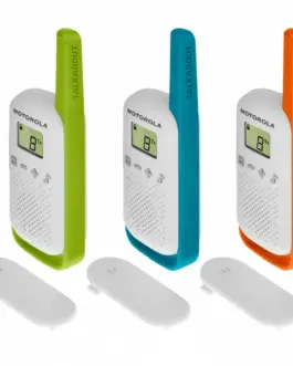 Alternative view of Motorola Walkie Talkie TLKR T42 triple pack