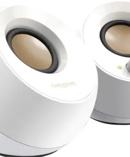 Creative Labs Speakers Creative Pebble USB бял
