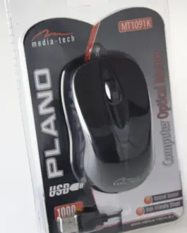 Alternative view of Media-Tech Optical мишка Plano черен