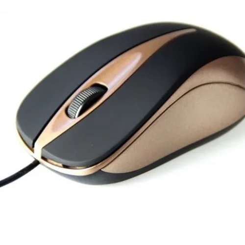 Media-Tech Optical mouse Plano черен-gold