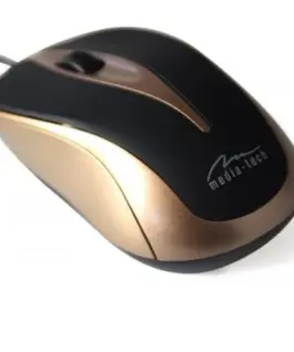 Alternative view of Media-Tech Optical мишка Plano черен-gold