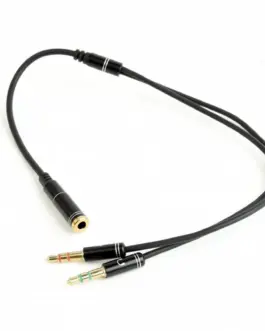 Gembird адаптер audio stereo 3.5mm minijack 4PIN 0.2m