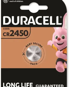Бутонна батерия литиева DURACELL CR2450 3V  1 бр. в блистер цена за 1