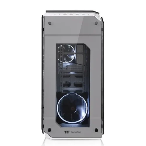 Thermaltake Case View 71 Riing Tempeчервен Glass E-ATX Full Tower – Snow