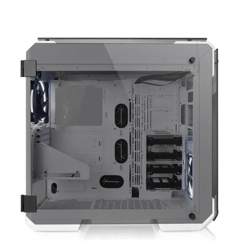 Thermaltake Case View 71 Riing Tempeчервен Glass E-ATX Full Tower – Snow