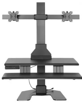 Alternative view of Maclean Electric sit-stand работна станция MC-796