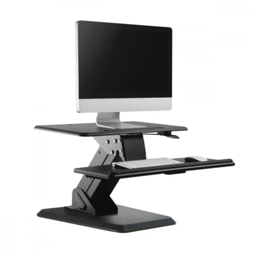 Alternative view of Maclean Sit -stand desktop работна станция blck MC-792