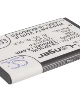 Alternative view of Батерия за телефон CAMERON SINO BL-5C, за Nokia 105 2700 3110 5130 6230 E50, 3.7V, 1200mAh