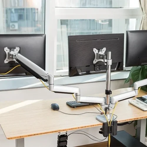 LogiLink Triple alumium desk mount 13-27
