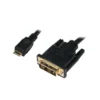 LogiLink Mini HDMI to DVI-D кабел M/M 2m черен