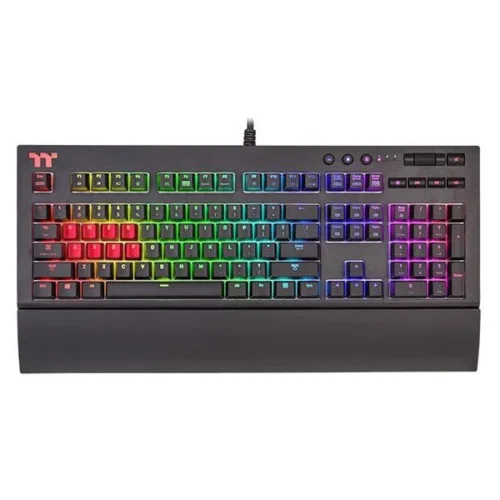 Thermaltake Keyboard Tt eSPORTs – Premium X1 RGB Cherry MX Silver Speed