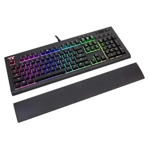 Thermaltake Keyboard Tt eSPORTs – Premium X1 RGB Cherry MX Silver Speed