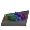 Thermaltake Keyboard Tt eSPORTs - Premium X1 RGB Cherry MX Silver Speed