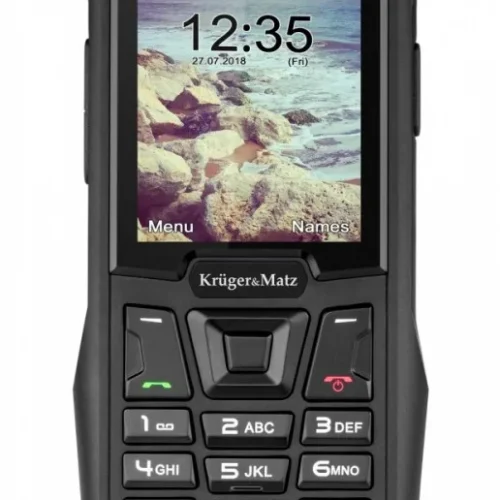 Alternative view of Kruger & Matz  Mobile phone Iron 2 32MB RAM 2,4 inch