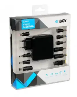 iBOX Лаптоп power адаптер universal IUZ65WA 65W automatic