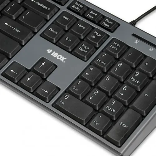iBOX Set keyboard + mouse IKMS606 черен
