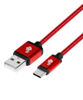 TB кабел USB - USB C 1.5 m ruby tape