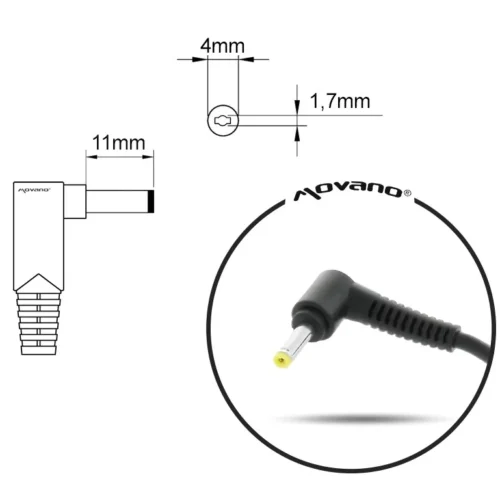 Mitsu %Mitsu Pow. Sup. LENOVO 20V 2.25A ZM/LEN20225