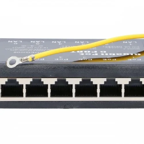 Extralink PoE injector 6 ports Gigabit