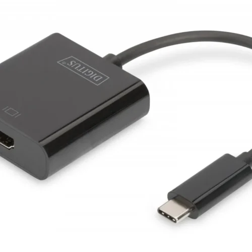 Digitus Graphic адаптер HDMI 4K 30Hz UHD to USB 3.1 Type C with audio черен length