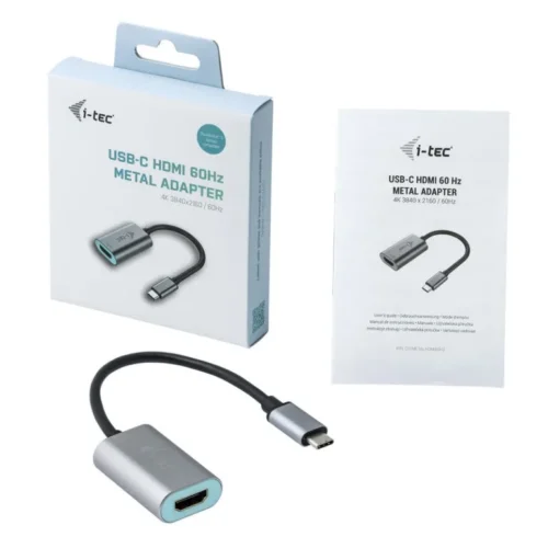 i-tec адаптер USB-C 3.1 – HDMI 4K Ultra HD 60Hz copmatible with Thunderbolt