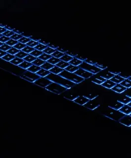 Matias Keyboard aluminum Mac backlit RGB silver