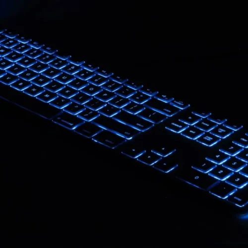 Matias Keyboard aluminum Mac backlit RGB silver