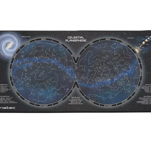 Alternative view of Natec Mousepad Universe Maxi 800x400 mm