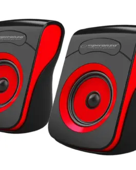 Esperanza Speakers 2.0 USB FLAMENCO черен-червен