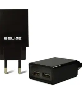 Beline Travel зарядно 2xUSB 2A черен