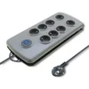 Qoltec Surge protector Quick Switch 6 sockets 3m gray