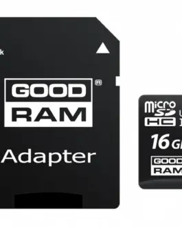 Alternative view of GOODRAM Card microSDHC 16GB CL10 + адаптер