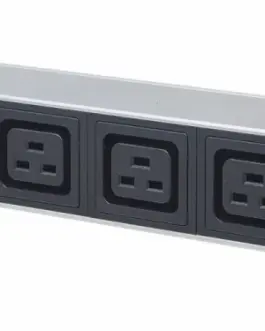 Alternative view of Intellinet Power strip rack 1U 110V-250V/16A C19 socke