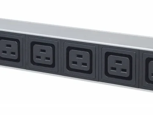 Alternative view of Intellinet Power strip rack 1U 110V-250V/16A C19 socke