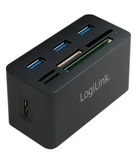 LogiLink USB 3.0 Hub with all in one card reader