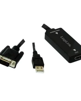 Alternative view of LogiLink VGA with Audio to HDMI конвертор