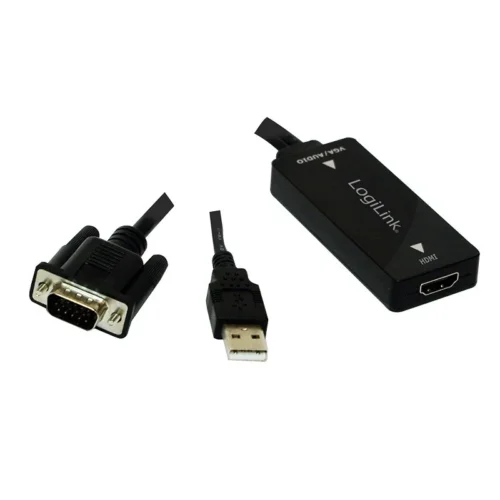Alternative view of LogiLink VGA with Audio to HDMI конвертор