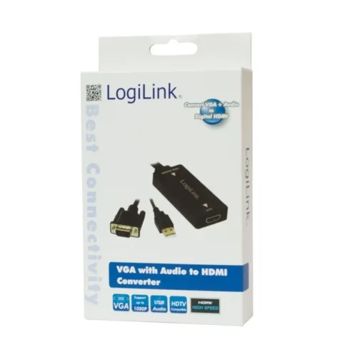 LogiLink VGA with Audio to HDMI конвертор