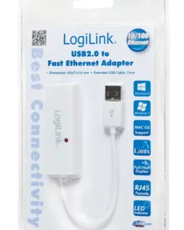 Alternative view of LogiLink адаптер fast ethernet RJ45 to USB2.0